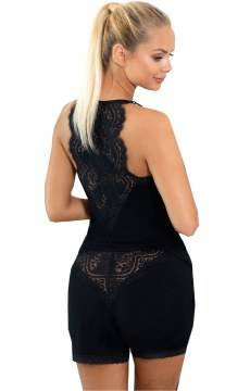 Czarny komplet do spania Unikat GRACE