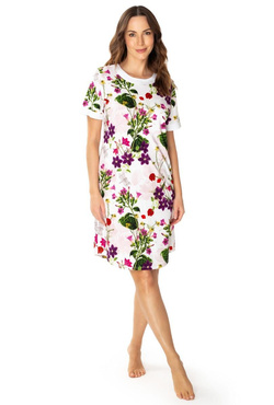 Koszula nocna Nataly w kwiaty 6669 - Mewa