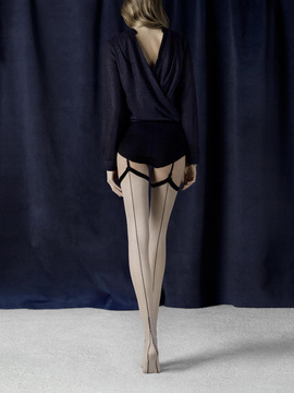 Fiore PROVOKE - Pończochy do paska 20 DEN black