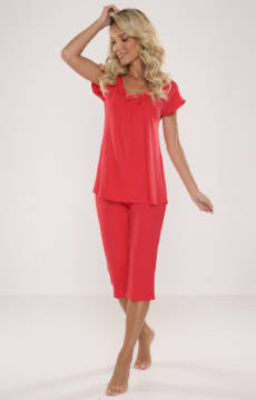 Piżama 3/4 De Lafense 884 KOLEKCJA VISA