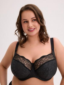 Biustonosz Soft Willow czarny 1320 - Gaia