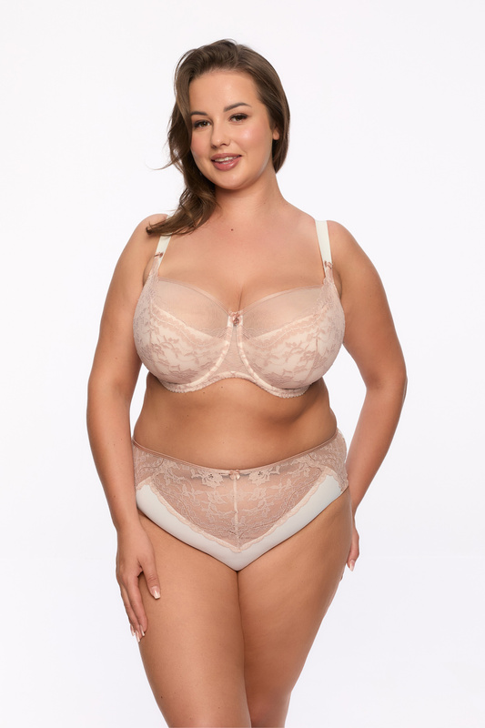 Biustonosz półusztywniany Simone MAXI 1285 j. róż - Gaia