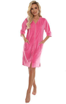 Welurowa podomka na zamek - 431 De Lafense różowa