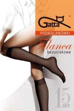 Podkolanówki damskie Gatta - Elastil (Filanca) fumo