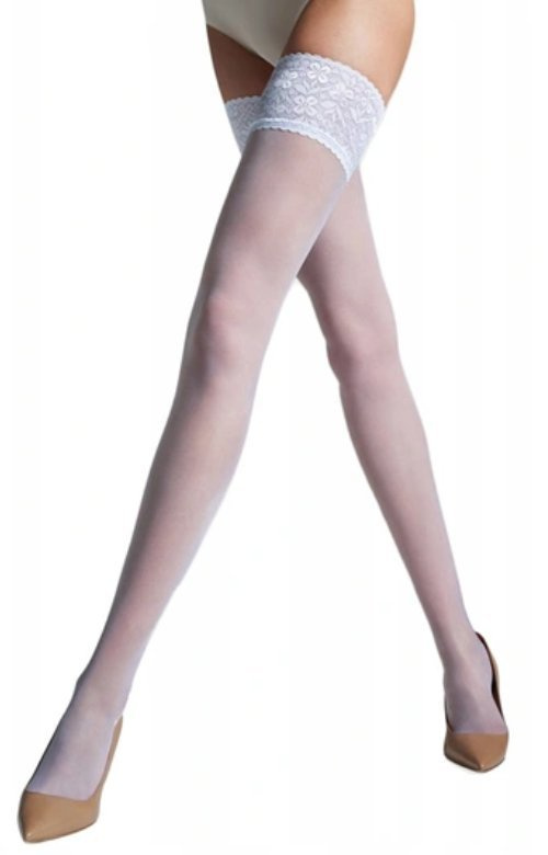 Pończochy samonośne Gatta - Michelle 20DEN grigio || jasny szary