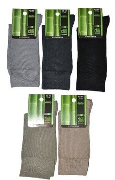 Garniturowe skarpetki Syntex z włókna bambusowego r. 45-47