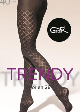 Stylowe rajstopy Gatta LORIEN 40den WZ 28