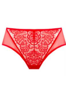 Zmysłowe czerwone figi Unikat JULIET