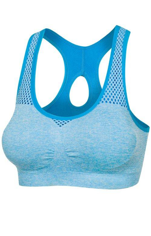 Niebieski sportowy biustonosz Julimex SKIP