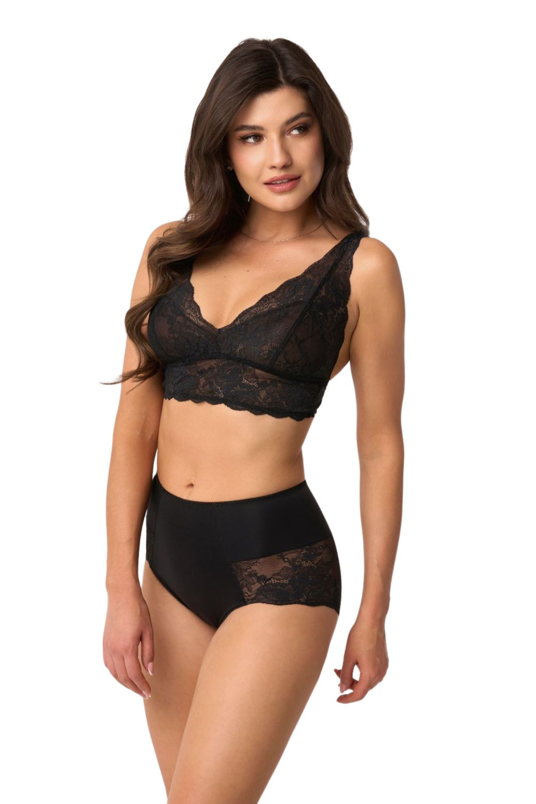 Wysokie modelujące figi damskie Babell 203